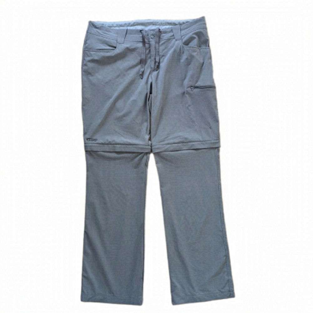 OUTDOOR research stretchy convertible hiking pants grey size 12 T5